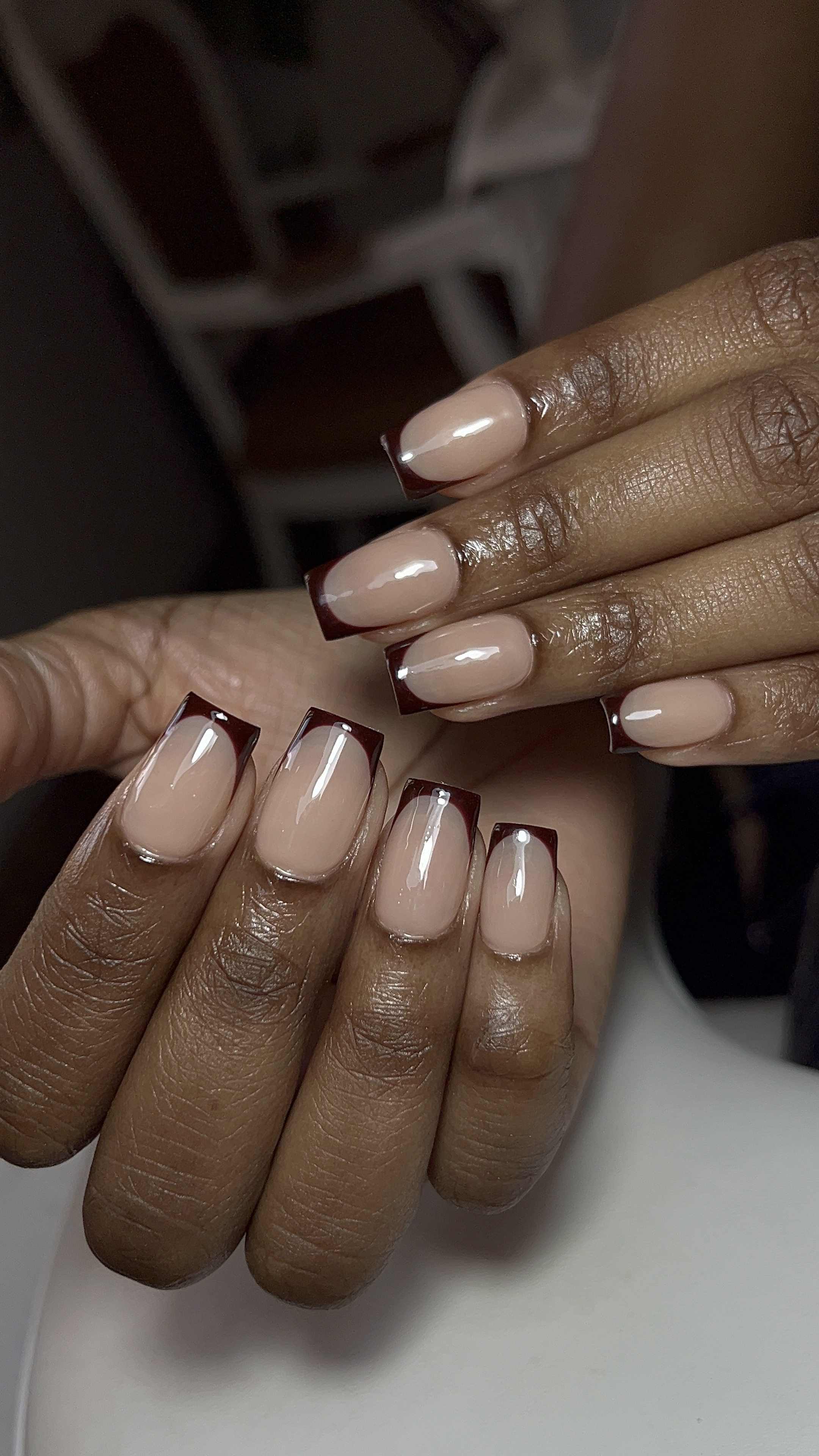 French manucure élégante